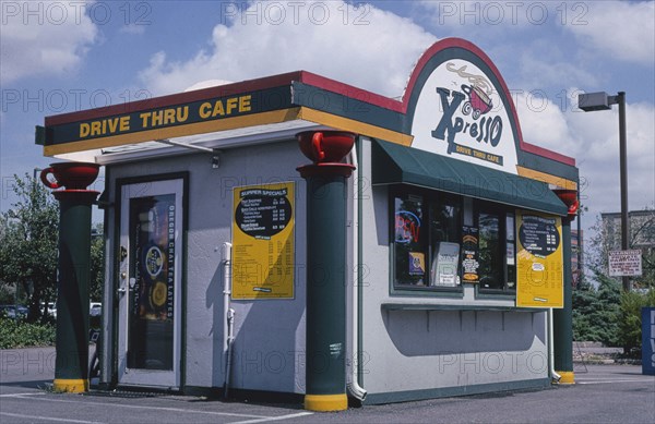 2000s America -  Xpresso Drive Thru Cafe, Denver, Colorado 2004