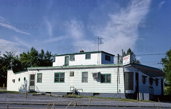 1980s America - The Boat Restaurant, Vernon, New York 1988