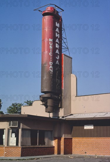 1980s America -  Maharaja Club, Sacramento, California 1980