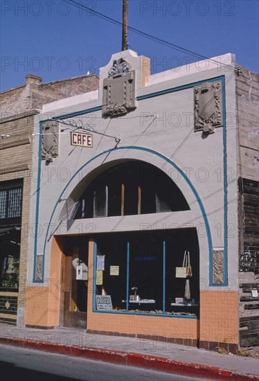 1990s America -   Cafe, Bisbee, Arizona 1991