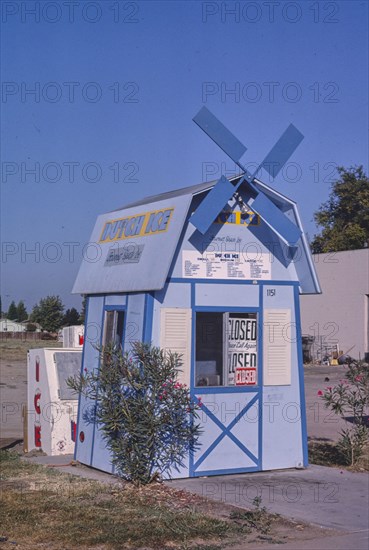 1980s America -  Dutch Ice, Manteca, California 1987