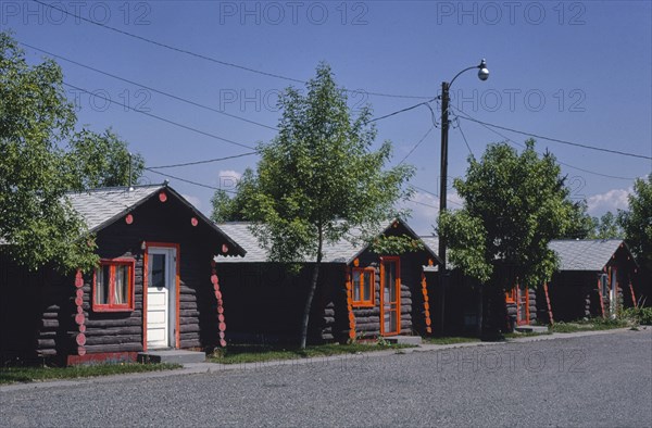 1980s United States -  Louie's Cabin, Laurel, Montana 1980