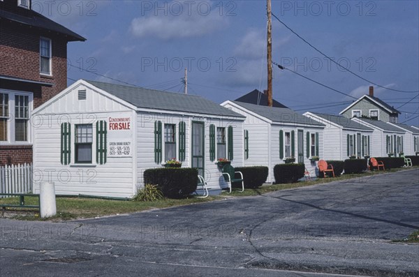 1980s United States - Seven Gables Motel, Hampton Beach, New Hampshire 1984