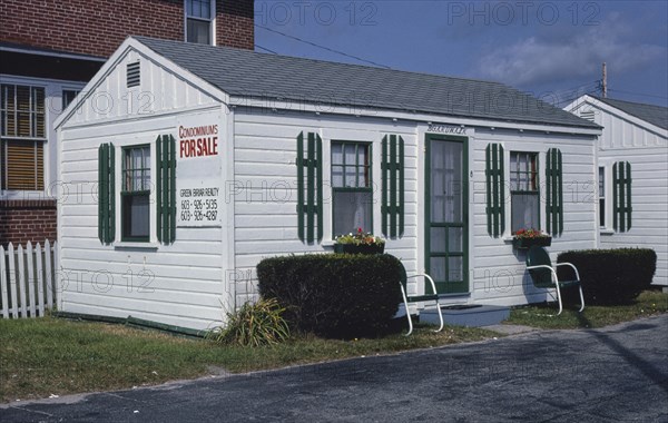 1980s United States - Seven Gables Motel, Hampton Beach, New Hampshire 1984