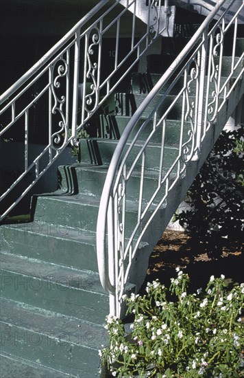 1990s United States - Queens Court (1948), St Simons Island, Georgia 1990