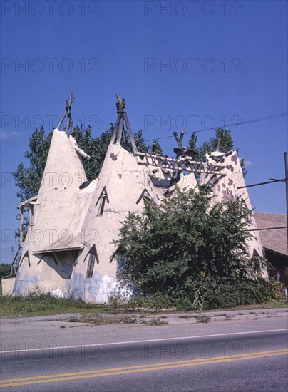 1980s United States -  Teepee Inn, Adrian, Michigan 1988