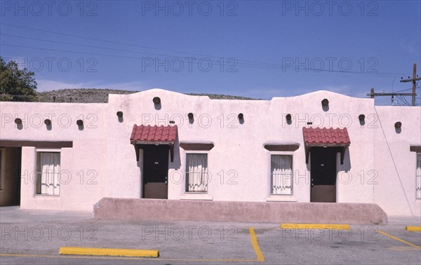 1990s United States -  White City Motel, Whites City, New Mexico 1993