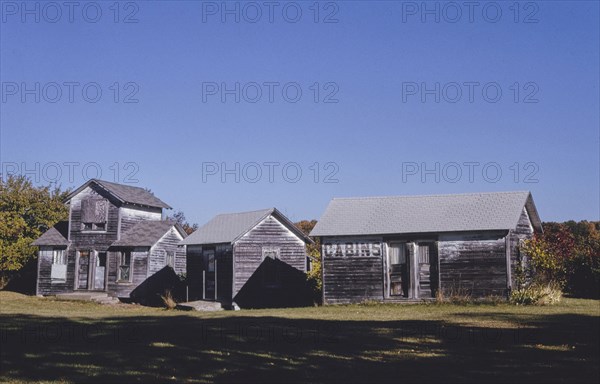 1990s United States -  Old motel west of Carlisle, New York 1995