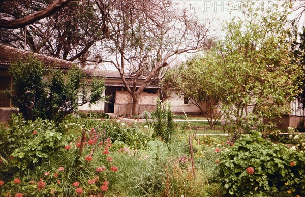 A view of a Israeli Kibutz in the 1960s