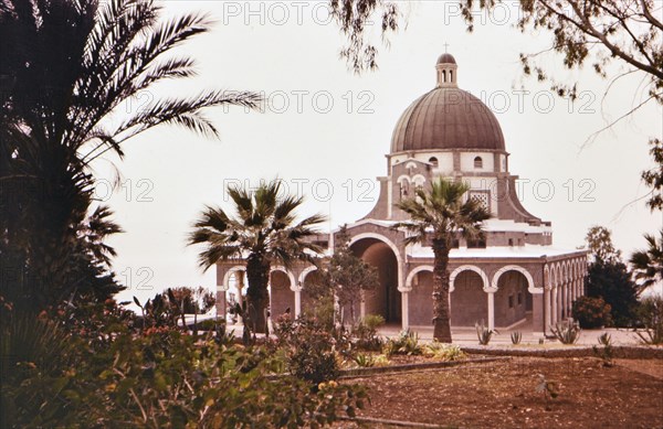 Church of Beatitudes in Israel