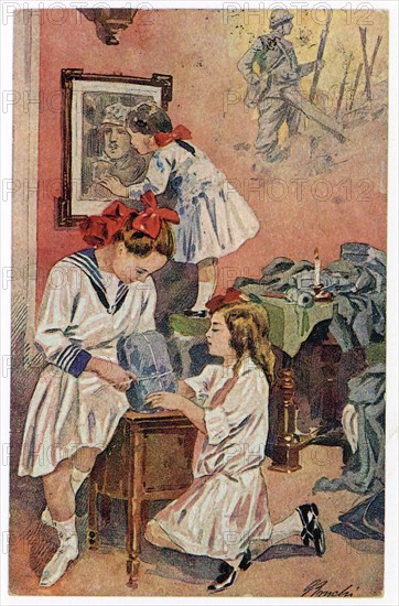 Postcard 'Little Sister of the Soldier' Edition