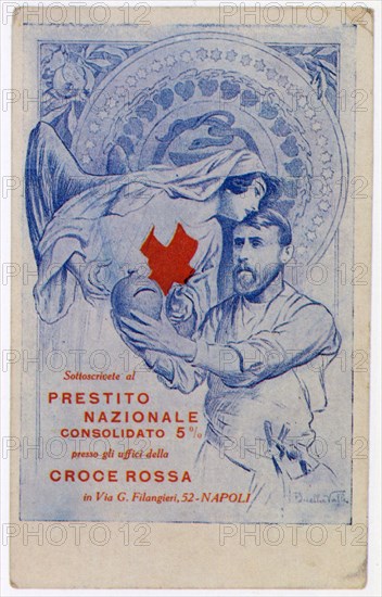 Consolidated loan, Italian red cross