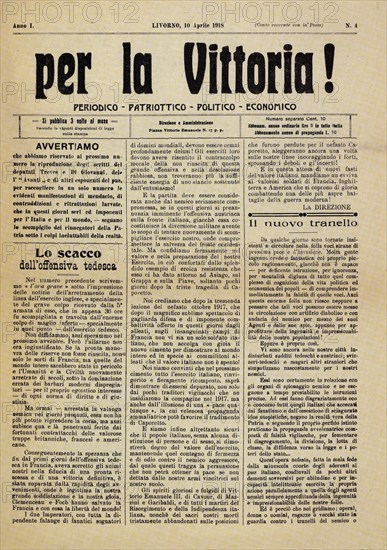 Per la Vittoria