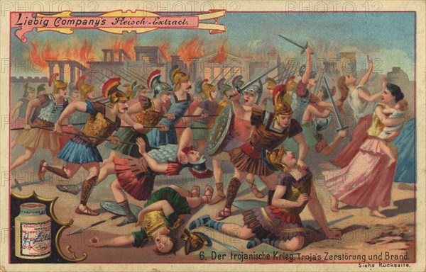 Series Of Pictures The Trojan War