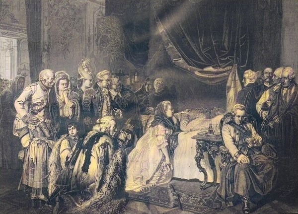 The Death Bed Of Joseph Ii