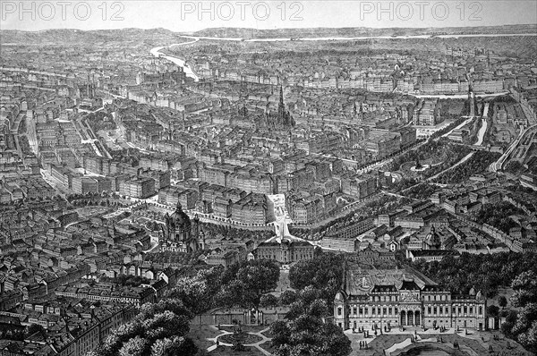 Bird'S-Eye View Of Vienna