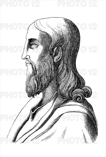 Image Of Christ From The 6Th Century