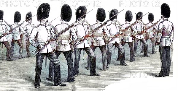 Bayonet Exercise At The Albert Hall