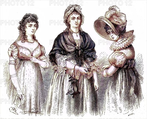 German Women'S Costumes At The Time Of The Revolution