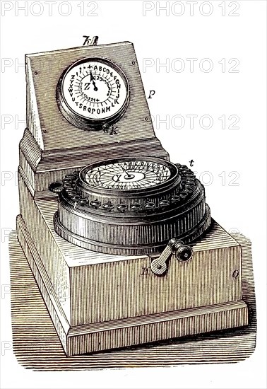 Needle Telegraph Produced By Charles Wheatstone