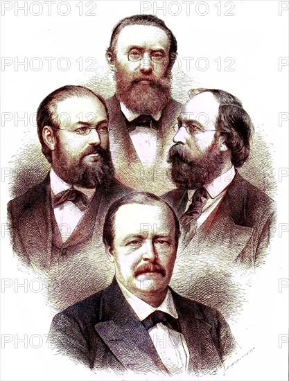 The Leaders Of The German Liberal Union