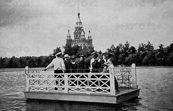 Movable Bridge At Petershof Castle