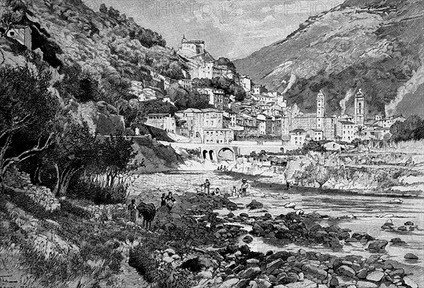 View Of Badalucco