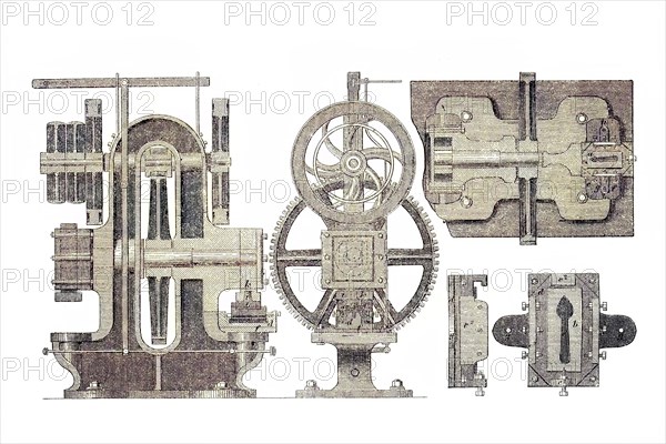 Brooman'S Machine For Making Spoons And Forks