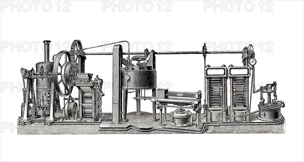 An Oil Mill According To The Anglo-American System Of Rp Fischer & Co. Hamburg