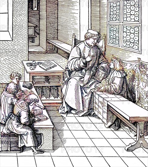 Teaching Of The Young Maximilian