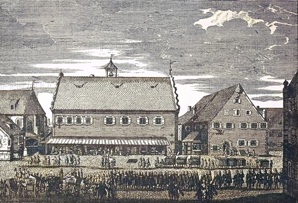 Peter-Paul'S Procession On The Doctor'S Day Of The University In Altdorf