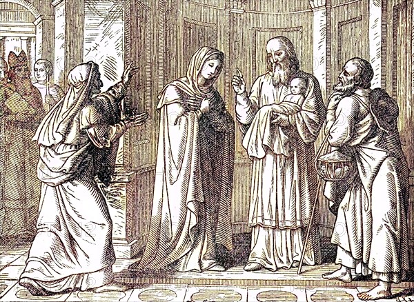 Jesus In The Temple Of Jerusalem