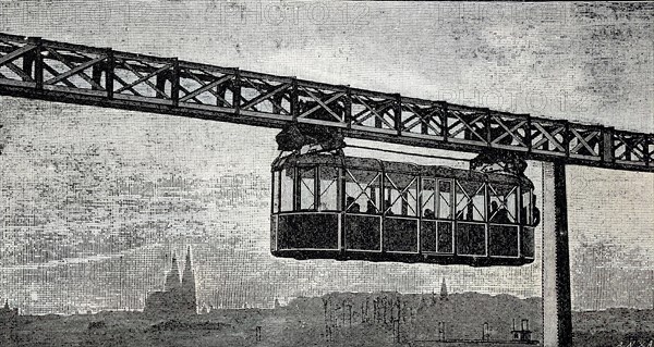Testing A Monorail At Cologne