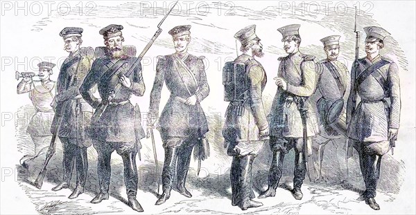 Various Was Uniforms