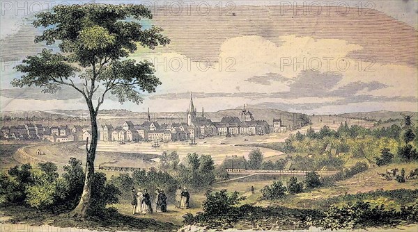 The View Of The City Of Kiel