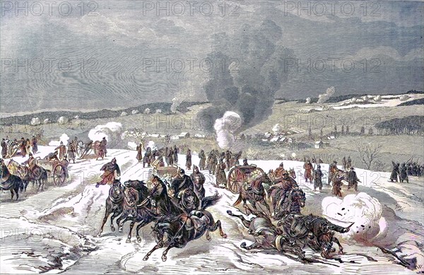 Gun Battle Near Bussurel Near Hericourt On January 17