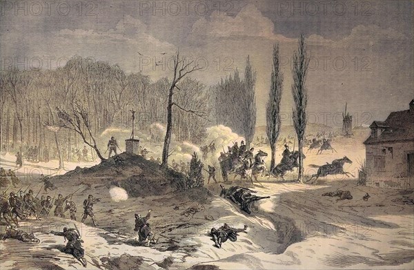 Battle At Le Quesnel On The 23Rd Of November