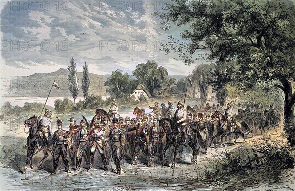 Prisoner Transport From Metz Through The Moselle Valley