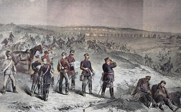 Attack Of The Saxons At Sainte-Marie-Aux-Chenes On 18 August