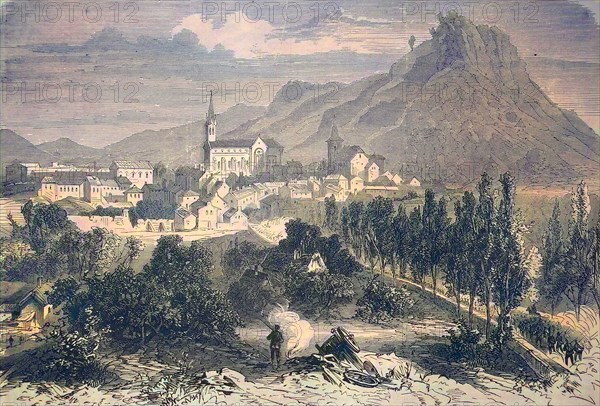 View Of The City Of Forbach