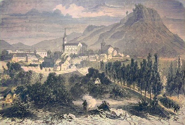 View Of The City Of Forbach