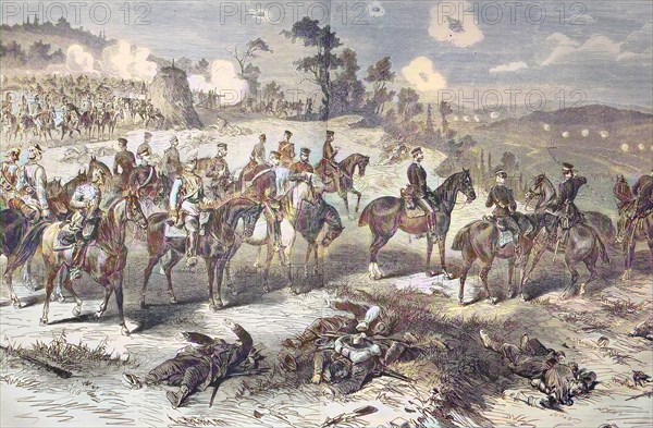 The Battle On The Evening Of August 30 At Beaumont
