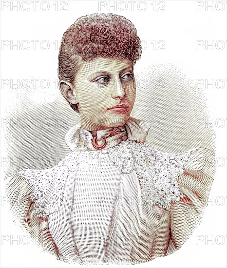 Princess Feodora Victoria Adelaide Of Hohenlohe-Langenburg