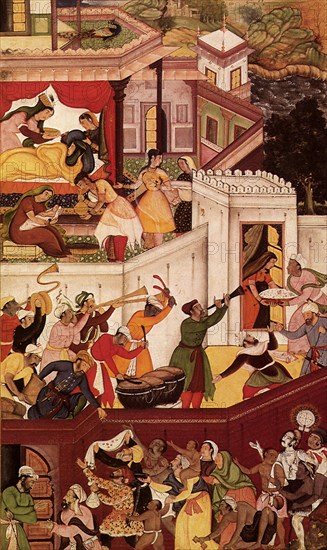 The Birth of Prince Salim 1590