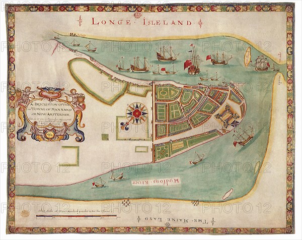 New York Harbor 1664