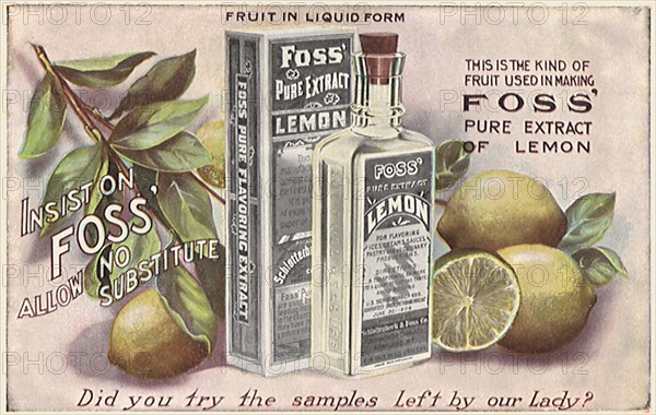 Lemons, Bottle, and Box