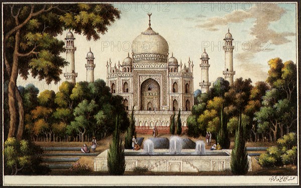 View of Taj Mahal