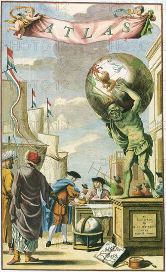 Atlas on Frontispiece