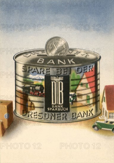 Tin Can Piggybank