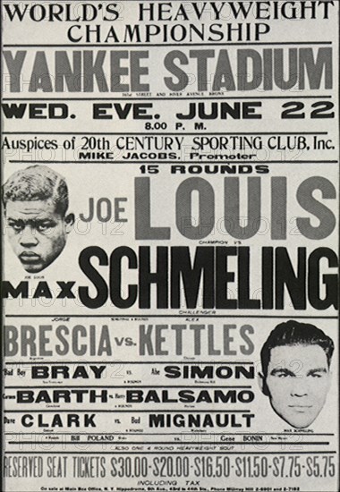 Louis vs. Schmeling.